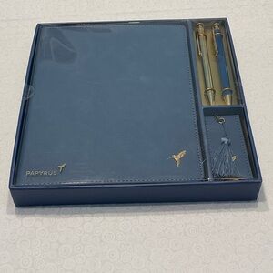 Papyrus Boxed Blue Journal Gift Set